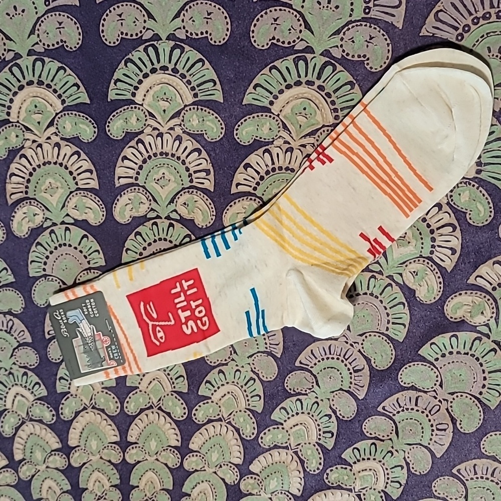 Blue Q NWT Still Got It Socks because You've Still Got It, Sexy!